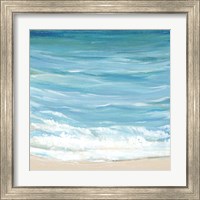 Framed 'Sea Breeze Coast I' border=