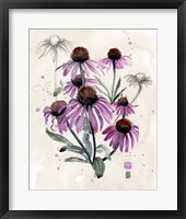 Purple Wildflowers I Framed Print