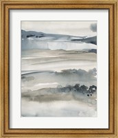 Framed 'Foggy Horizon I' border=