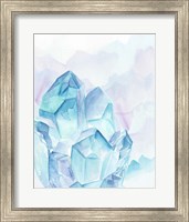 Framed 'Crystal Facets II' border=