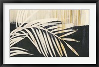 Golden Raffia I Framed Print