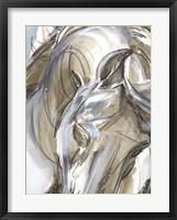 Horse Abstraction I Framed Print