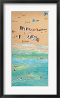 Between Sea and Sand II Framed Print