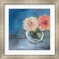 Framed 'Roses I' border=