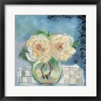 Framed 'Roses II' border=