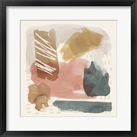 Ochre Echo II Framed Print