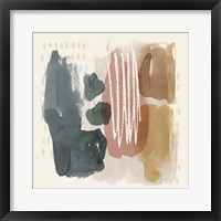 Ochre Echo III Framed Print