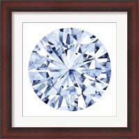 Framed 'Diamond Drops I' border=