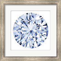 Framed 'Diamond Drops I' border=