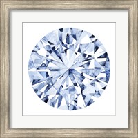 Framed 'Diamond Drops I' border=