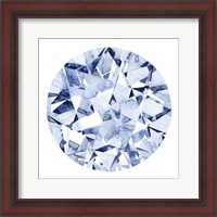 Framed 'Diamond Drops II' border=