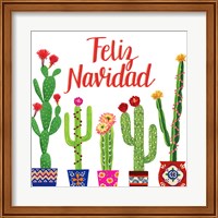 Framed 'Navidad Tropical I' border=