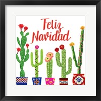 Framed 'Navidad Tropical I' border=