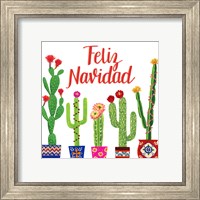 Framed 'Navidad Tropical I' border=