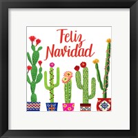 Framed 'Navidad Tropical I' border=