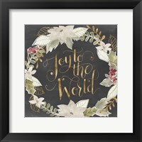 Framed Gilded Christmas II