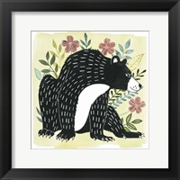 Floral Forester III Framed Print