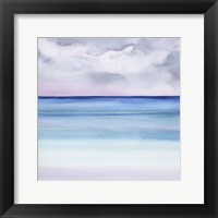 Framed 'Twilight Sands I' border=