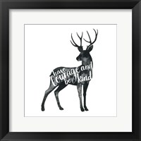 Wise Walker II Framed Print