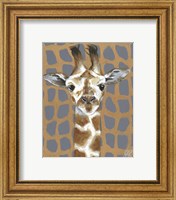 Framed 'Animal Patterns I' border=