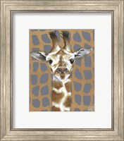 Framed 'Animal Patterns I' border=