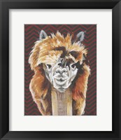 Framed 'Animal Patterns III' border=