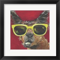 Framed Dapper Animal IV