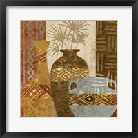 Ethnic Vase V Framed Print