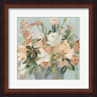 Framed 'Soft Pastel Bouquet II' border=