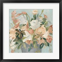 Soft Pastel Bouquet II Framed Print