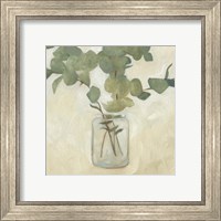 Framed 'Greenery Still Life II' border=