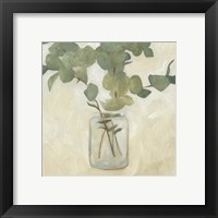 Framed 'Greenery Still Life II' border=