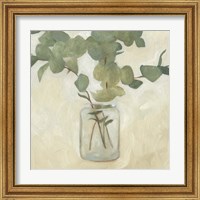 Framed 'Greenery Still Life II' border=