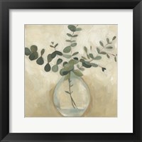 Framed 'Greenery Still Life III' border=