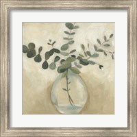 Framed 'Greenery Still Life III' border=