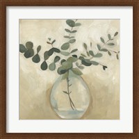 Framed 'Greenery Still Life III' border=