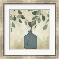 Framed 'Greenery Still Life IV' border=