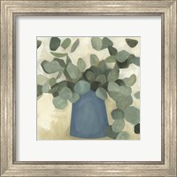 Framed 'Greenery Still Life VI' border=