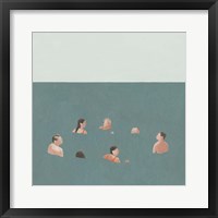 The Swimmers I Framed Print