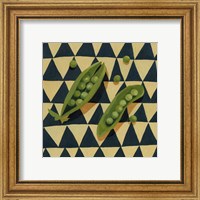 Framed 'Geo Veggies IV' border=