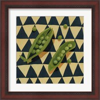 Framed 'Geo Veggies IV' border=