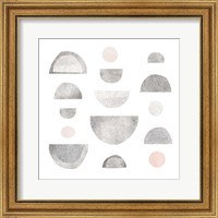 Framed 'Half Circles I' border=