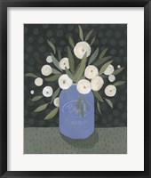 Framed Mason Jar Bouquet II