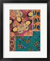 Decorative Butterflies III Framed Print