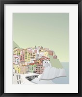 Framed Travel Europe--Manarola