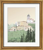 Framed 'Travel Europe--Pedona' border=