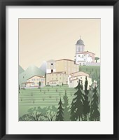 Framed 'Travel Europe--Pedona' border=