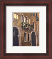 Framed 'Scenic Italy VI' border=