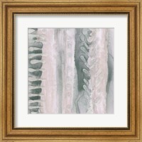 Framed 'Lavender & Sage I' border=