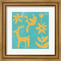 Framed 'Otomi Tile I' border=